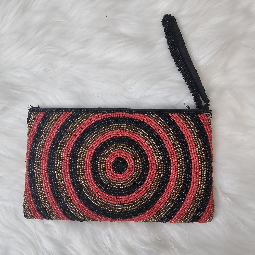 Beaded Wristlet